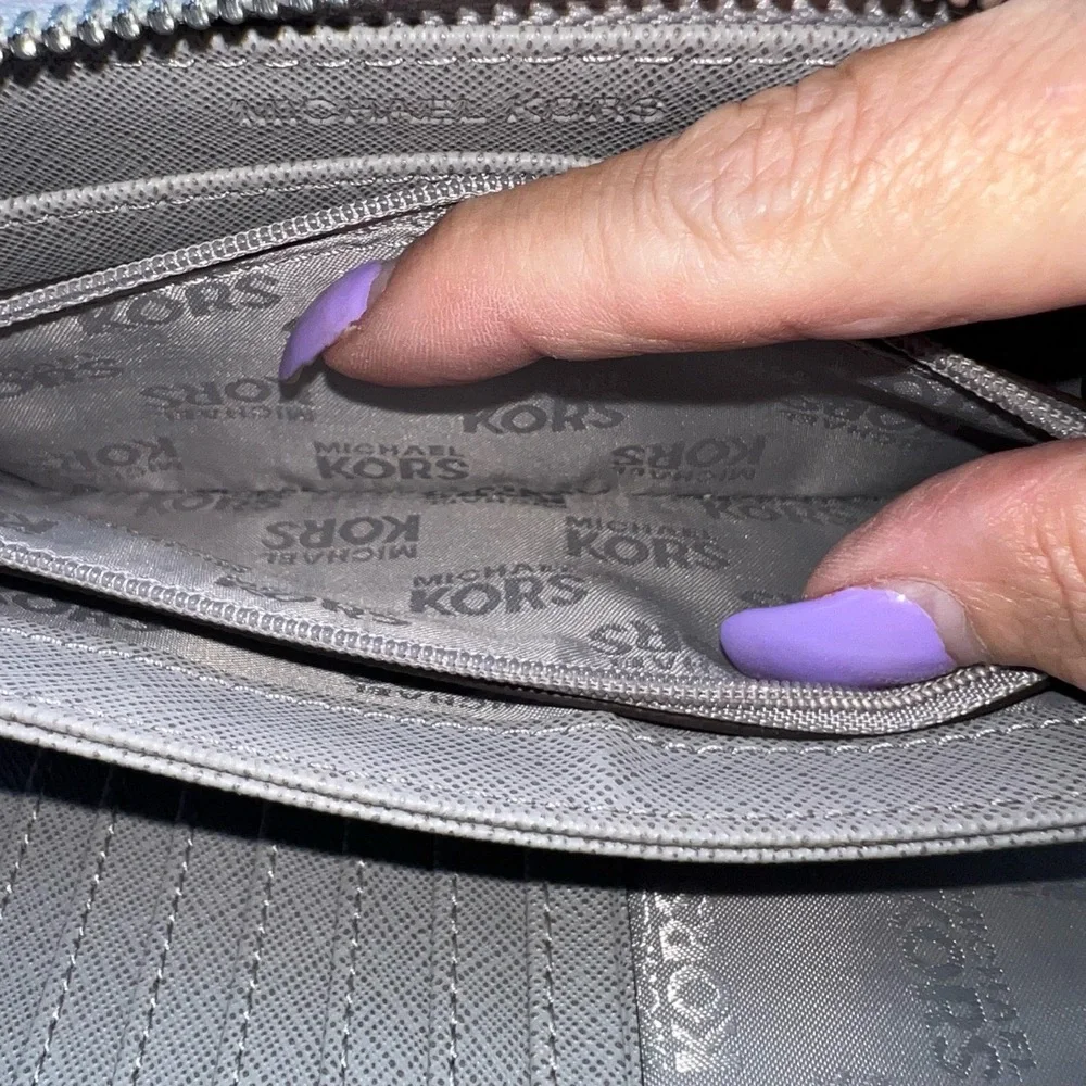 Michael Kors Signature Zip Around Wallet/Wristlet